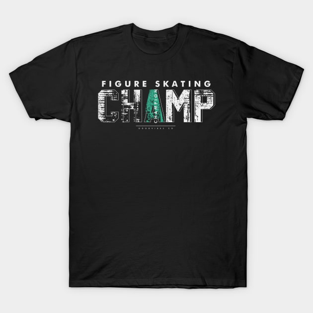 Figure skating champion T-Shirt by SerenityByAlex
